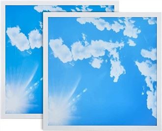 Sky White Cloud Panel Light 30x120